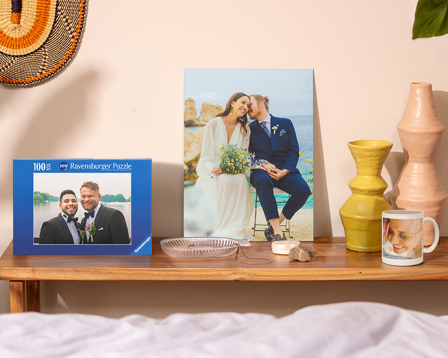 Produtos personalizados para casamentos