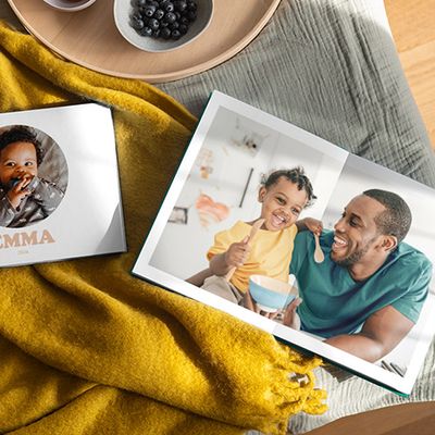 Álbum de fotografias de bebé