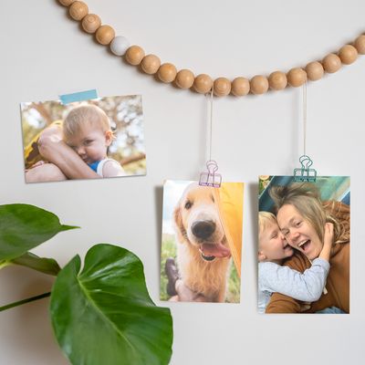 Impressões de fotos para a mãe