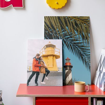 Impressão em alumínio para homens